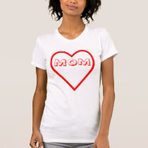 Liebe-Herz MAMMA t-shirts