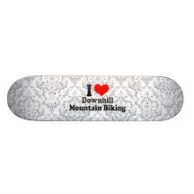 Liebe I abschüssiges Gebirgsradfahren Skate Board