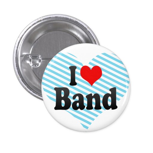 Liebe I Band Button