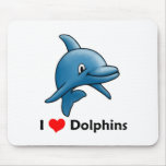 Liebe I Delphine Mousepads