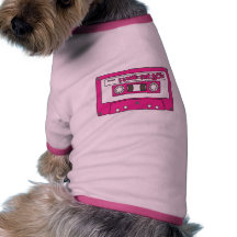 Liebe I die Achtzigerjahre Hund Tshirts