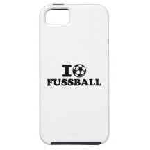 Liebe I Fussball Fußball iPhone 5 Schutzhüllen