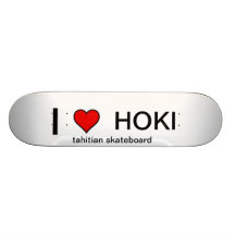 Liebe I hoki tahitian Skateboard Personalisierte Skateboards