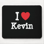 Liebe I Kevin-Herz T-Shirt Mauspad