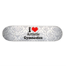 Liebe I künstlerische Gymnastik Personalisiertes Skateboarddeck
