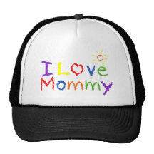Liebe I Mama Trucker Caps