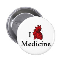 Liebe I Medizin Buttons