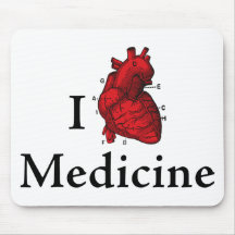Liebe I Medizin Mauspad