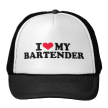 Liebe I mein Barkeeper Truckermütze