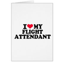 Liebe I mein Flugbegleiter Karten