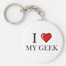 Liebe I mein Geek Schlüsselbänder