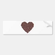 Liebe I mein Kaffee Auto Sticker