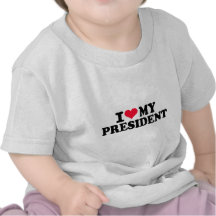 Liebe I mein Präsident Tshirt