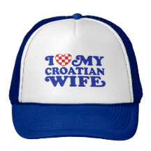 Liebe I meine kroatische Ehefrau Retrokultkappen