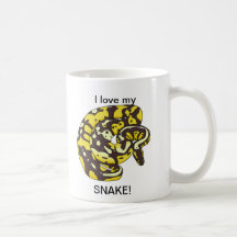 Liebe I meine Schlange! Kaffeetasse