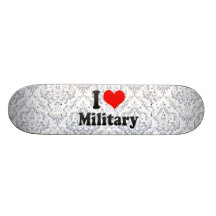 Liebe I Militär Skateboarddecks