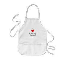 Liebe I, mit Großmutter-Schürze zu kochen