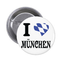 Liebe I München Ikone Buttons