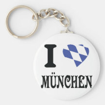 Liebe I München Ikone Schlüsselband