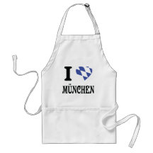 Liebe I München Ikone Schürzen