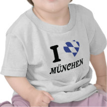Liebe I München Ikone Shirts