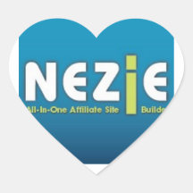 Liebe I Nezie Aufkleber