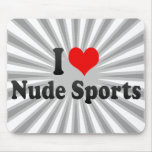 Liebe I Nude-Sport Mousepad