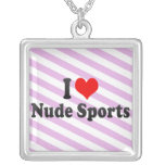 Liebe I Nude-Sport Personalisierte Halskette