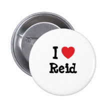 Liebe I Reid Herzgewohnheit personalisiert Anstecknadel