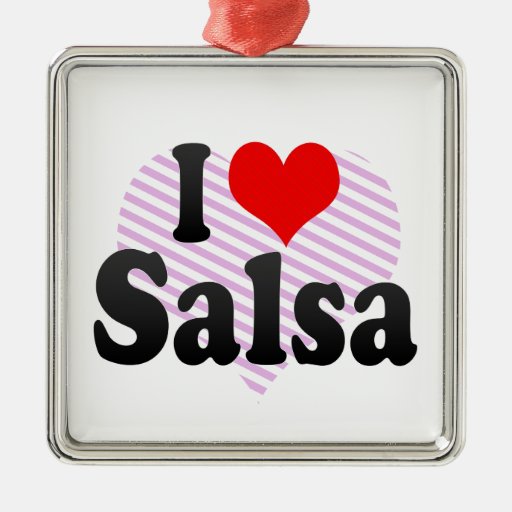 Liebe I Salsa Ornament