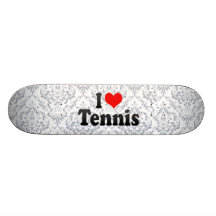 Liebe I Tennis Personalisierte Skatedecks