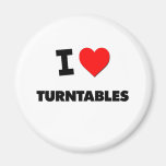Liebe I Turntable Kühlschrankmagnete