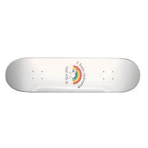 Liebe I Unicorns Abkommen mit ihm! Skateboard Deck