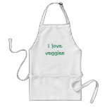 Liebe I Veggies Schürze
