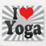 Liebe I Yoga Mousepads