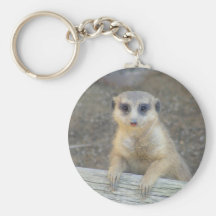 Liebe ich Meerkat Schlüsselbänder