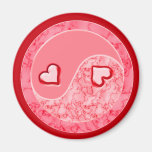 Liebe in der Balance Kühlschrankmagnet