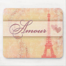 Liebe in Paris Mousepads