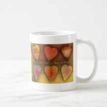 Liebe ist geduldig; Liebe ist nett Kaffeetassen