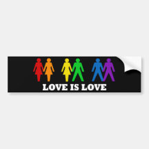 Liebe ist Liebe Autosticker
