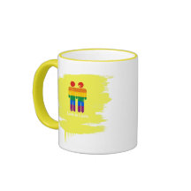 LIEBE IST LIEBE-HOMOSEXUELL-PAAR KAFFEETASSE