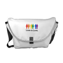 Liebe ist Liebe Kuriertasche