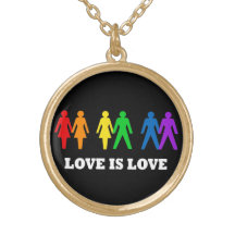 Liebe ist Liebe-Sterlingsilber-Halskette