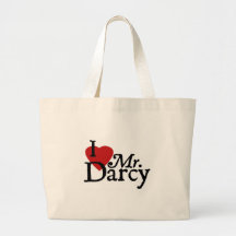 LIEBE Janes Austen I Herr Darcy Leinentasche