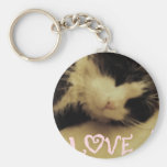 Liebe-Katze Schlüsselanhänger