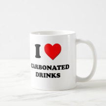 Liebe kohlensäurehaltige Getränke I Kaffee Tassen