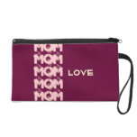 LIEBE-LIEBE Wristlet-Rosa lila MAMMA-MAMMA