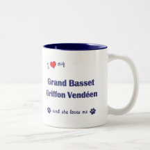Liebe mein großartiger Dachshund Griffon Vendeen ( Kaffeetasse