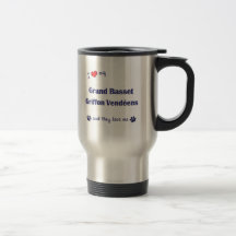 Liebe mein großartiger Dachshund Griffon Vendeens  Tee Tasse