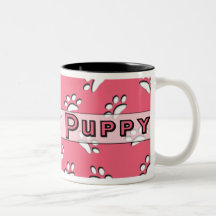 Liebe mein Welpe Kaffeetassen